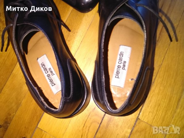 Пиер Карден Париж официални обувки-стелка 285мм-№44, снимка 3 - Официални обувки - 32521787