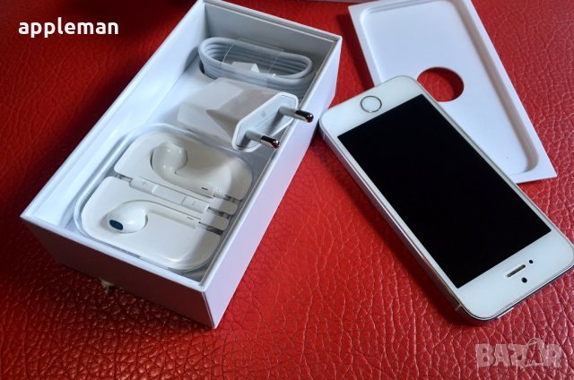 Apple iPhone 5S бял 16Gb Фабрично отключен Айфон телефон, снимка 8 - Apple iPhone - 28148924