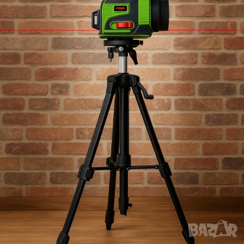Лазерен нивелир с тринога + подарък малък нивелир, снимка 5 - Други стоки за дома - 51063723