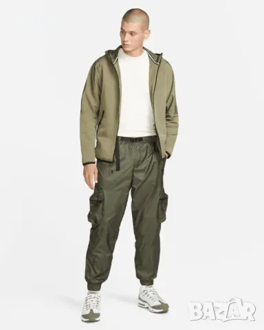 Мъжко долнище Nike Tech Lined Woven Cargo Khaki/Black - размер XS