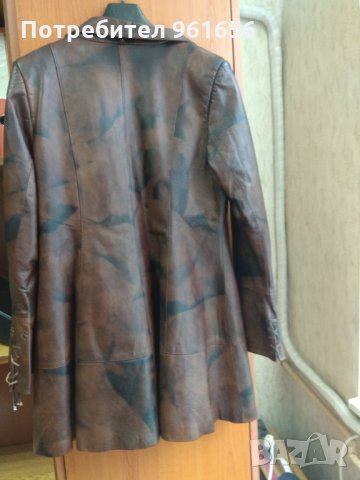 Яке/манто/ от естествена кожа, снимка 2 - Палта, манта - 32356848