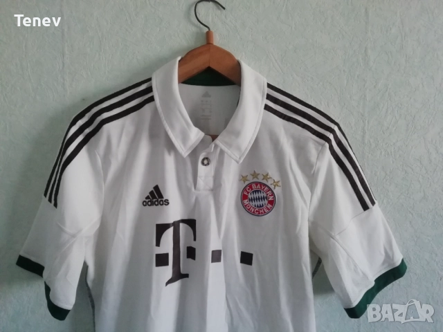 Bayern Munich Lahm Adidas 2013 2014 Away Oktoberfest оригинална тениска фланелка екип Байерн Лаам , снимка 4 - Тениски - 52826245