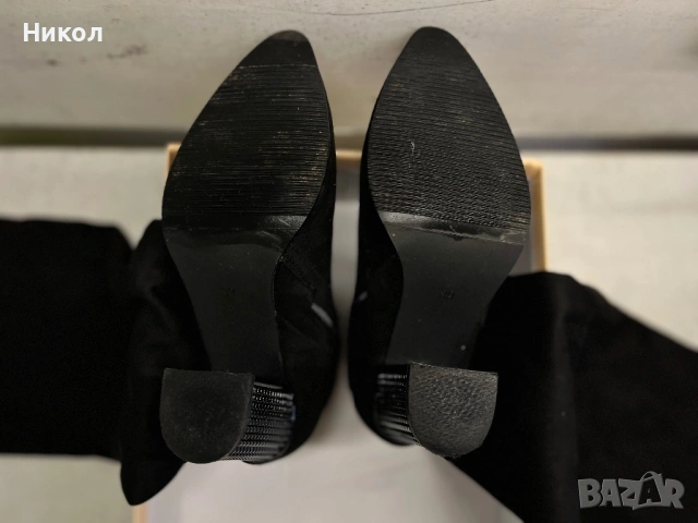 Велурени чизми , снимка 8 - Дамски ботуши - 53208317