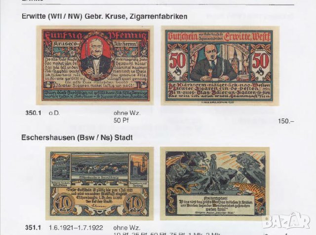 НЕМСКИ СПЕШНИ ПАРИ - 8 каталози "DEUTSCHES NOTGELD" (PDF формат), снимка 2 - Нумизматика и бонистика - 37310674