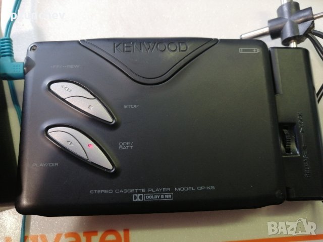 Ретро уокмен KENWOOD CP-K5, снимка 3 - Радиокасетофони, транзистори - 43361092