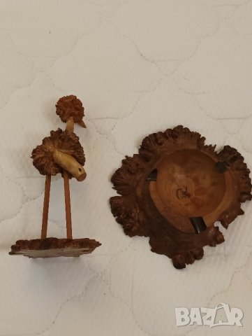 Ръчно изработен сувенир, дърворезба,Аржентина , снимка 3 - Декорация за дома - 43171648