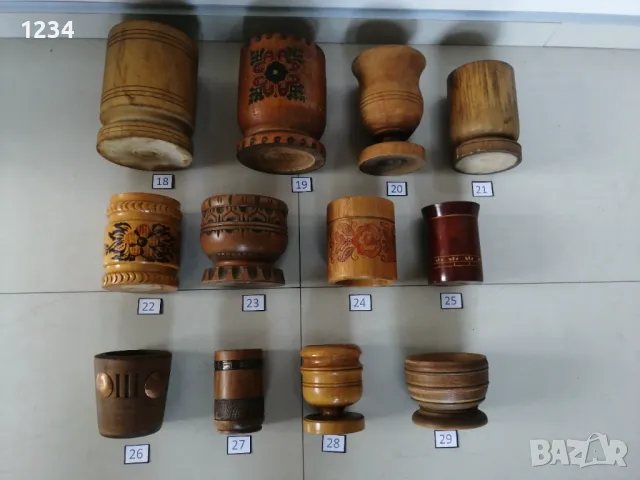 Дървени чинии, вази и чаши , снимка 5 - Други стоки за дома - 49282563