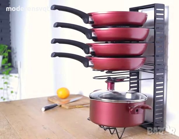 Кухненски органайзер за тигани и тенджери, снимка 4 - Аксесоари за кухня - 37472946