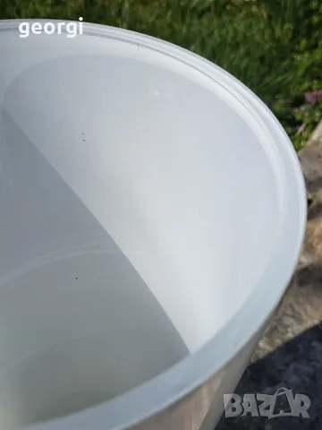 голяма стъклена ваза 24/3, снимка 3 - Вази - 49491961