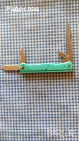 СССР сгъваемо ножче с две остриета , снимка 2 - Ножове - 40525253