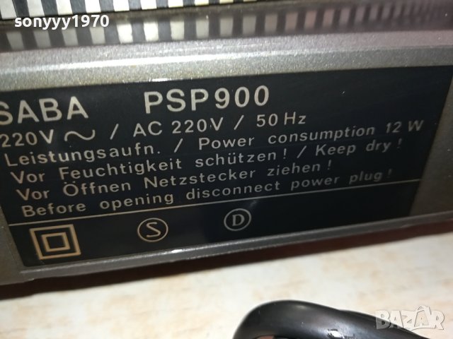 SABA PSP900 DIRECT DRIVE-ВНОС SWISS 2611231148, снимка 18 - Грамофони - 43152468