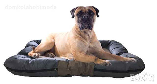 Легло за домашни любимци Deluxe,Водоустойчиво,Свалящ се калъф,използване на открито.100x68x12 см