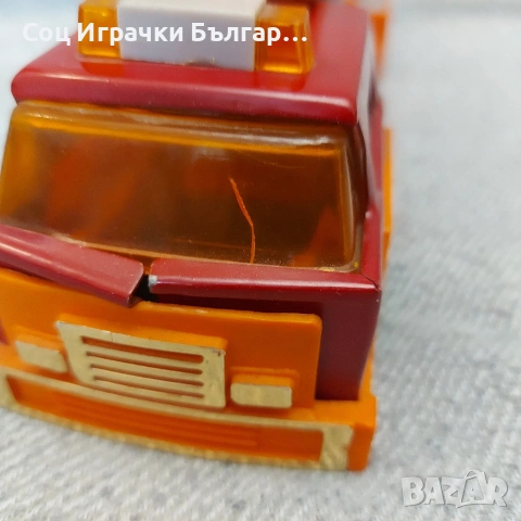 Стара Соц Българска Играчка Камион Мир Микро Авто Вишка, снимка 7 - Колекции - 53416995