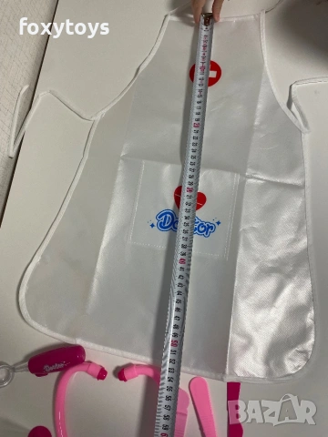 Докторски комплект с престилка - розов, снимка 15 - Други - 53478233