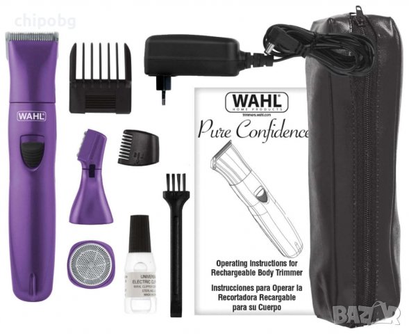 Тример, Wahl 09865-116, Delicate Definitions, Lady Trimmer Rechargeable trimmer, eyebrow comb, rotar, снимка 2 - Тримери - 38485007