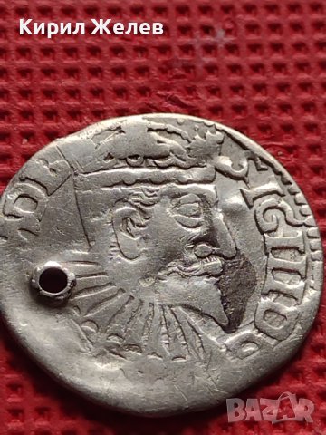 Сребърна монета 3 гроша 1596г. Сигизмунд трети ПОЛША 13781, снимка 3 - Нумизматика и бонистика - 42930852