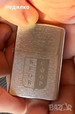 Оригинална запалка Zippo,Sfor,Сфор,2003г., снимка 3 - Запалки - 48405595