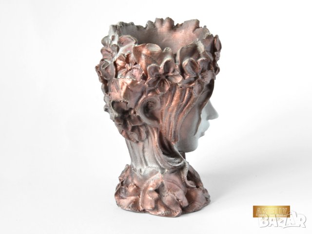 Интериорна Арт ваза статуя на Арвен от Властелинът на пръстените / Декоративна ваза за цветя, снимка 5 - Вази - 40521544