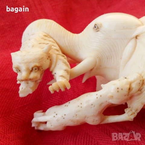 Бивник на слон., снимка 4 - Статуетки - 50585599