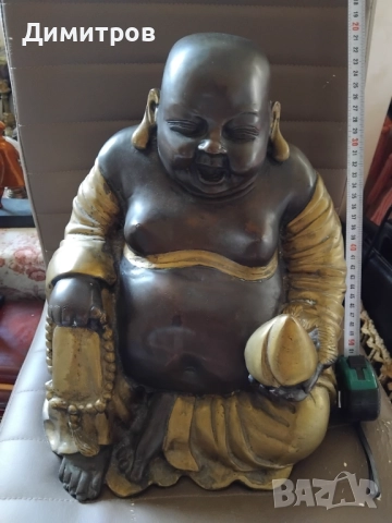 Буда от масивен  бронз