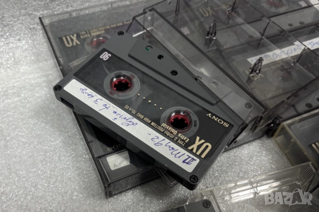 Аудио Касети Sony UX 90 Type II (CrO2) Position High Bass Extra Uniaxial, снимка 5 - Аудио касети - 52623292
