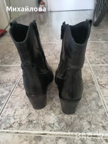 Страхотни боти от естествена кожа, снимка 3 - Дамски боти - 49434959