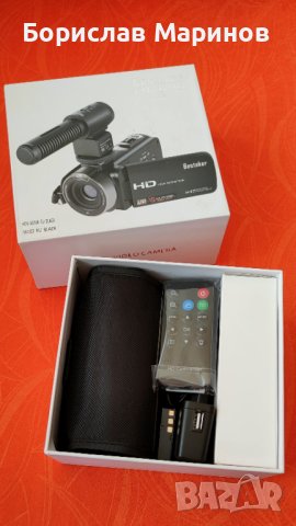 Продавам НОВА видеокамера Besteker FULL HD  мини  24 Mega Pixels, снимка 9 - Плейъри, домашно кино, прожектори - 43561063