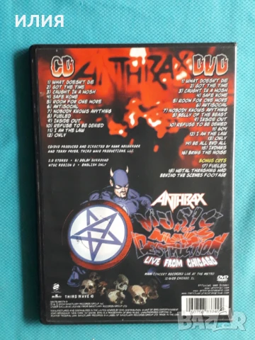 Anthrax,Diamanda Galás,Reamonn,Eminem,Ramones,Nickelback-DVD Video, снимка 2 - DVD дискове - 51004807