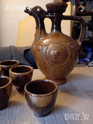 Керамичен сервиз за ракия, снимка 2 - Сервизи - 34974632