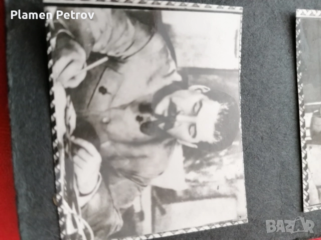 2 дървени фигури, Сталин снимки и куче , снимка 15 - Антикварни и старинни предмети - 35418288