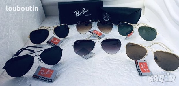 Ray-Ban 3025 висок клас унисекс слънчеви очила Рей-Бан прозрачни, снимка 11 - Слънчеви и диоптрични очила - 28320734