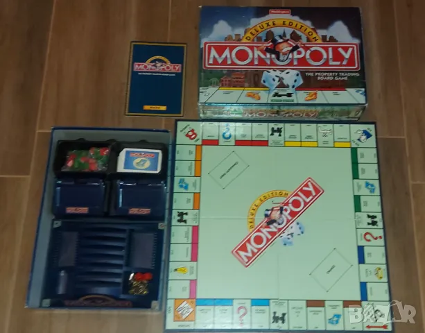 Монополи Deluxe Edition 1996 година със метални фигурки, снимка 2 - Колекции - 48539100