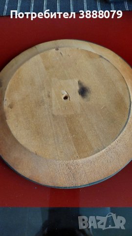 Дървено пано - чиния за стена, снимка 3 - Декорация за дома - 43682783