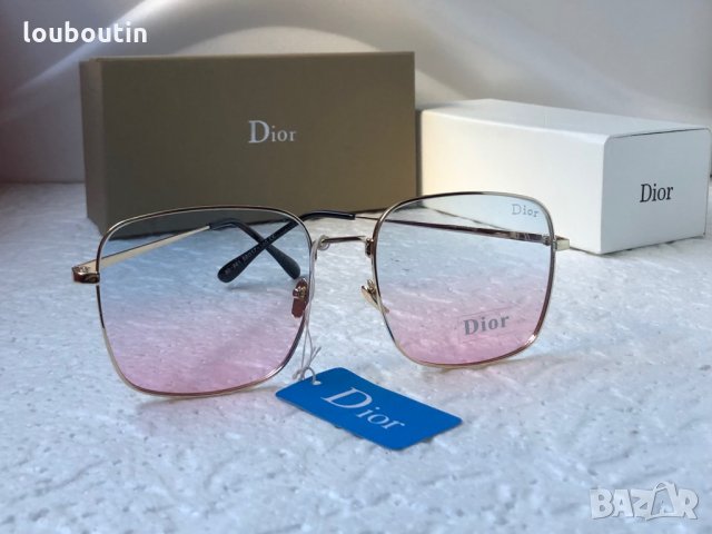 DIOR 2021 слънчеви очила  UV 400 защита с лого, снимка 4 - Слънчеви и диоптрични очила - 33570255