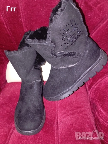 Дамски зимни ботуши, снимка 2 - Дамски ботуши - 52807146