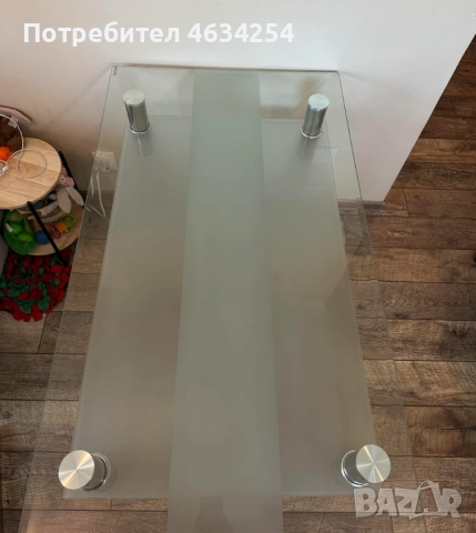 Стъклена Маса за Трапезария, снимка 4 - Маси - 52795892