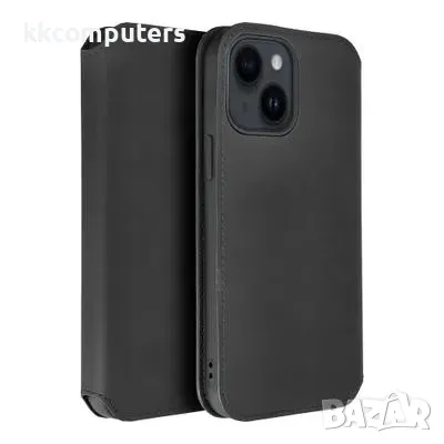 Калъф тефтер Dual Pocket / Черен / за Samsung S25 Ultra Баркод : 3131618