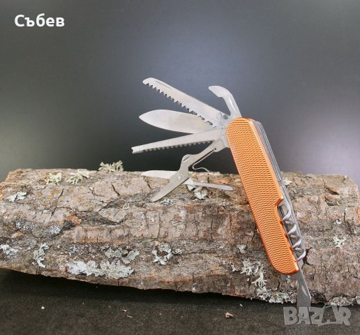 Туристическо джобно ножче с 11 приставки, снимка 4 - Ножове - 40025969