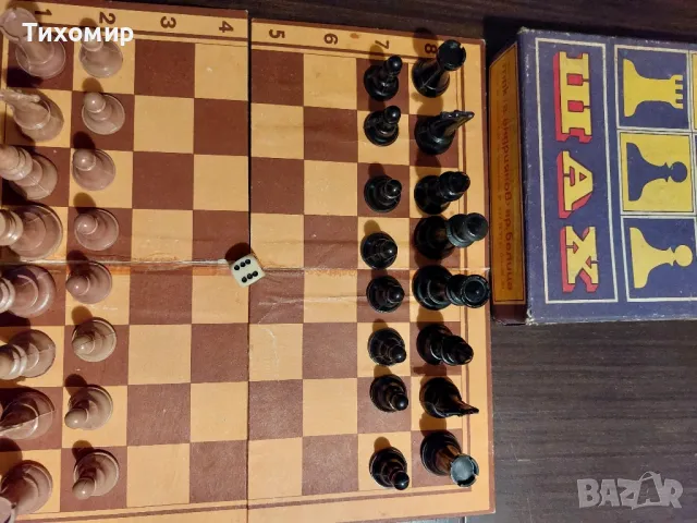 Шах, детски метален конструктор, магнитен шах, снимка 2 - Други стоки за дома - 49515797