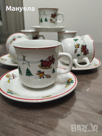 Коледен троен сет , снимка 12 - Чаши - 43239180