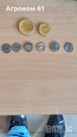 Римски монети сечени от Брут по случай убийство на Цезар реплики, снимка 3 - Нумизматика и бонистика - 52532817