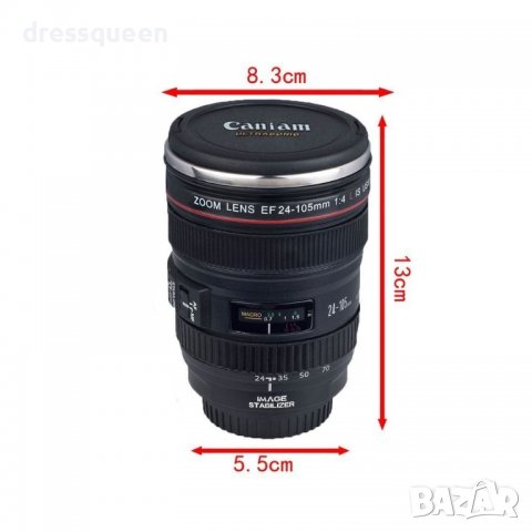 0779  Термо Чаша във формата на обектив, снимка 4 - Други стоки за дома - 37323942