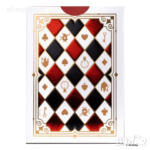 Карти за игра Bicycle Disney Alice in Wonderland  , снимка 3 - Карти за игра - 51262458