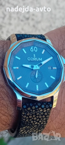 Corum Admirals Cup Stainless Steel Watch 01.0090, снимка 2 - Мъжки - 52775617