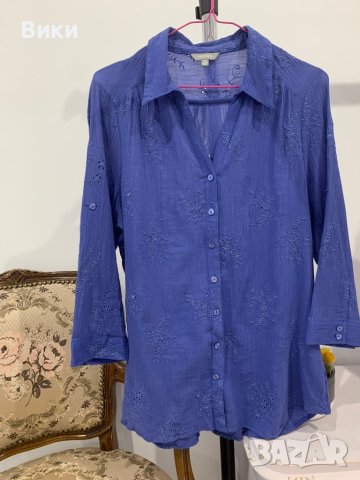 Дамска риза в размер L - XL, снимка 2 - Ризи - 43991692