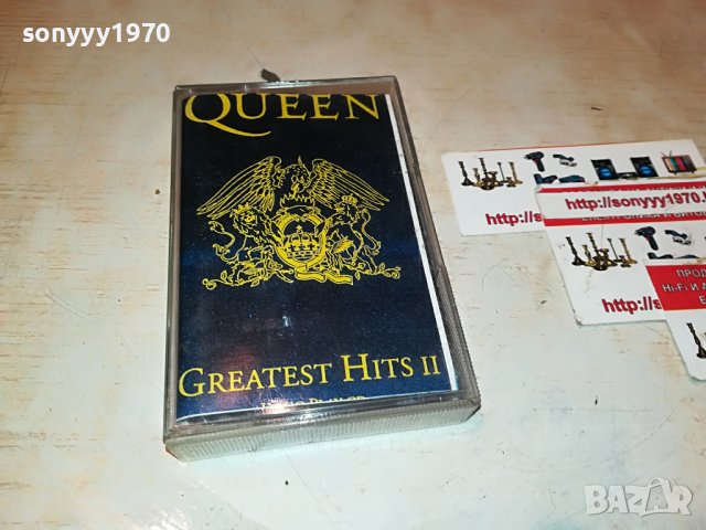 ПОРЪЧАНА-QUEEN GREATEST HITS II 0111222010, снимка 9 - Аудио касети - 38527372