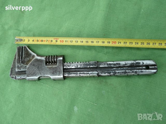  Стар раздвижен ключ - Пежо , снимка 2 - Други ценни предмети - 37759850