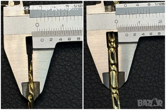 Златен Ланец ЧИСТО НОВ синджир  златно ланче 14 к 585 gold zlato zlatni lanec lance , снимка 5 - Колиета, медальони, синджири - 53375521