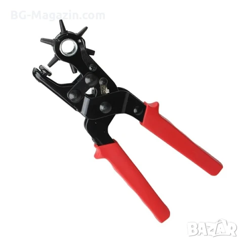 Професионални клещи замба за пробиване на дупки на каишки за часовници картон кожа текстил нов модел, снимка 6 - Клещи - 50973658