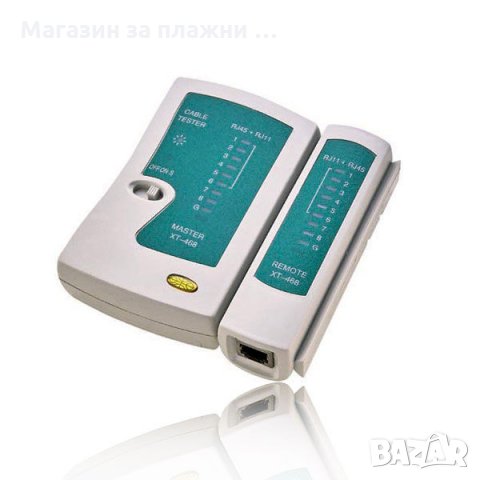 Мрежов тестер за LAN кабели - WELL, UTP/FTP/STP, RJ11, RJ12, RJ45, снимка 2 - Други стоки за дома - 28516961